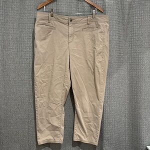 Lane Bryant Tan Pants Size 18